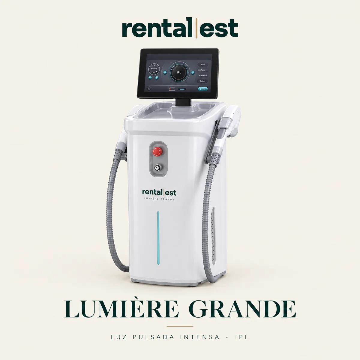 Equipo LUMIÈRE GRANDE · Luz pulsada intensa